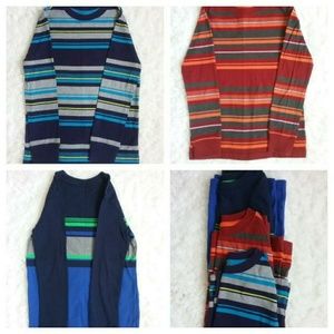 Three Cat & Jack Boys Long Sleeve Pull Over Shirts